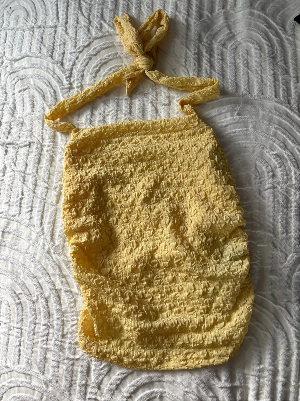 Yellow Halter Top